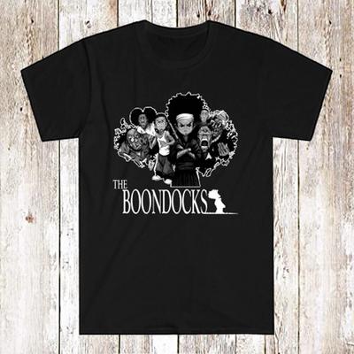 The Boondocks Men's Black Size S-5XL