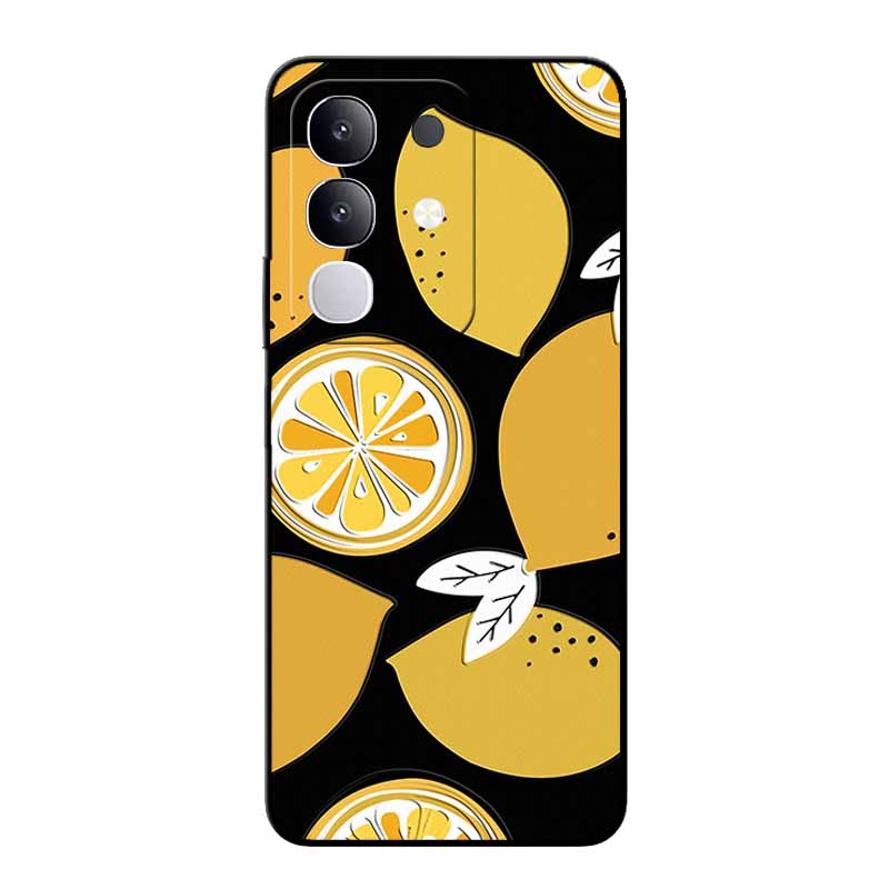 3D Emboss Case For Vivo Y300T V2445EA Relief Emboss Soft Silicone Covers For VIVO Y300t 2025 TPU Relief Emboss Funda Flower Capa