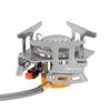Lixada Camping Foldable Gas Stove Set with Gas Conversion Head Adapter
