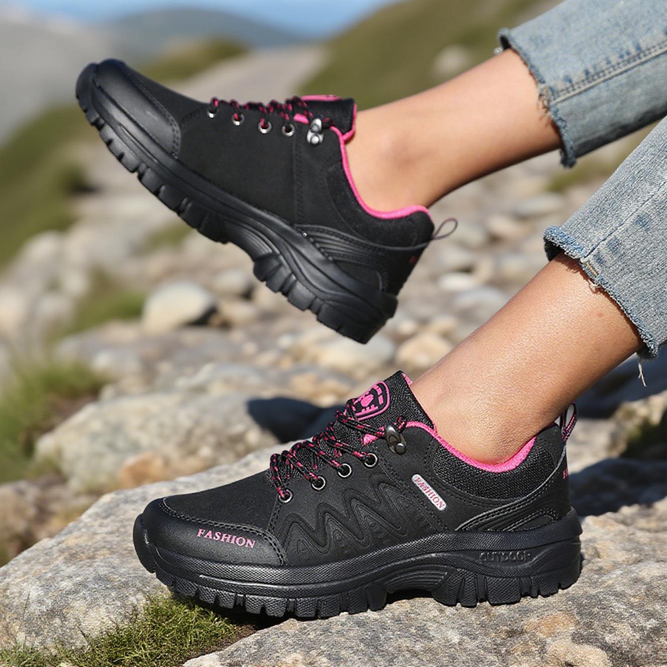 

2025 Популярные женские серые кроссовки для хайкинга - Нескользящая спортивная обувь, Дизайнерская городская обувь для улицы, Обувь для тренировок в зале Осень 42 чёрный