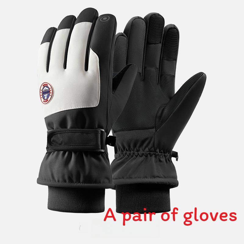 Snow Ski Gloves Women Men Touchscreen Waterproof Windproof Thick Oxford Fabric For Winter Outdoor Sports