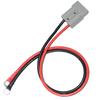 30/50/100cm Heavy Duty 50A ADS Connector Cable with O Terminal , 10AWG Solar Extension Cord Line for Car Boats