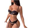 Sexy Lace Underwear Wireless G-String Thong Garter Underpant Sleepwear Lingerie