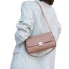Soft Leather Cylinder Women's Bag Leather Women's Crossbody Bag Commuter Chain Small Bag Single Shoulder Crossbody Niche Mom Bag