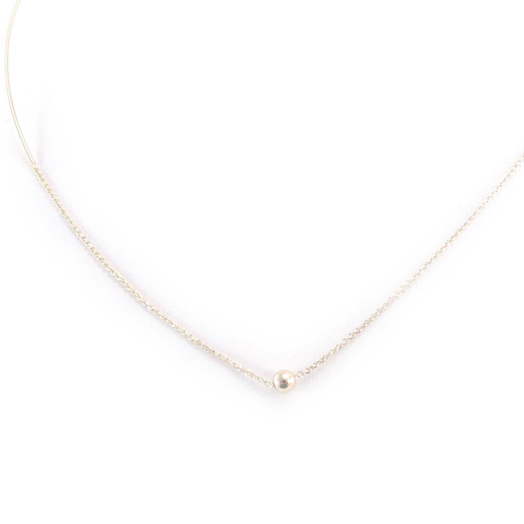 Les Trésors De Lily [J9373] - Gold Plated 'Choreography' Necklace - 5 Mm
