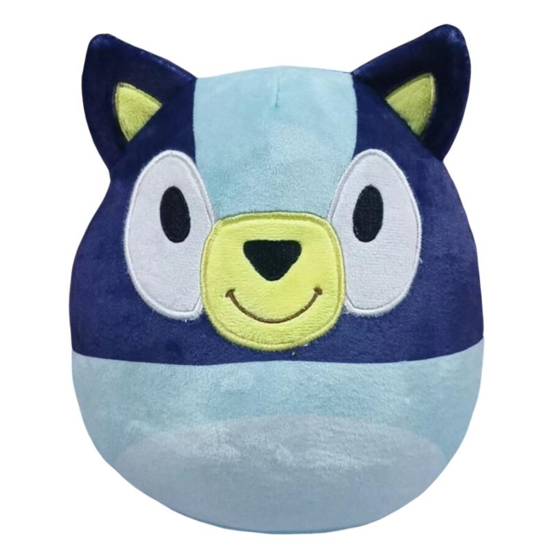 

Bingo Bluey Plush Toy Stuffed Animal Doll Home Decoration Kids Gifts Interactive синій
