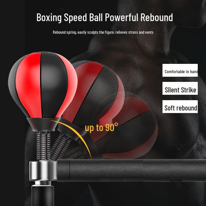 Boxing Reaction Target Trainer: Rotating Vertical Stick for Adults & Kids