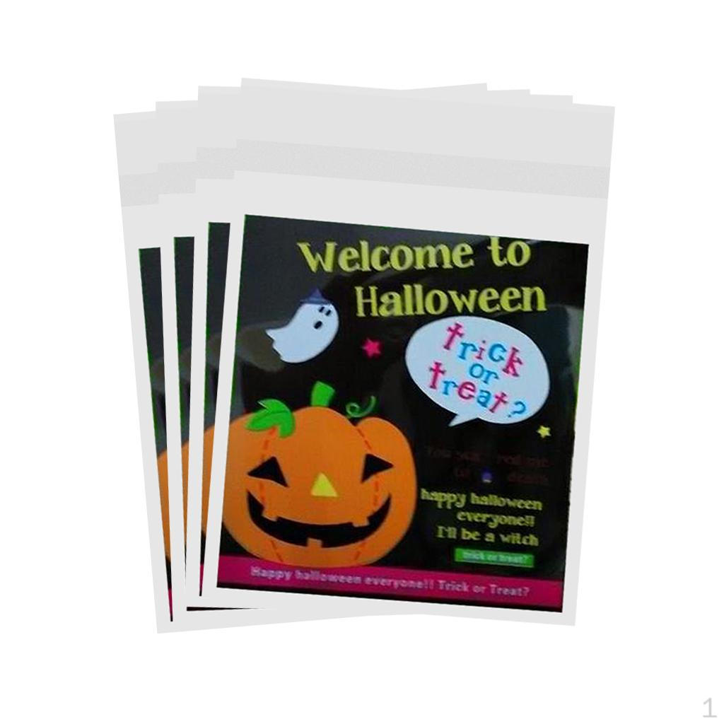 Halloween Pumpkin Gifts Bags Party Packaging 00x Welcome to Halloween