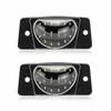 2Pcs Clear License LED Plate White Lights Tag Lamp 12V For 2004-07 Buick Rainier