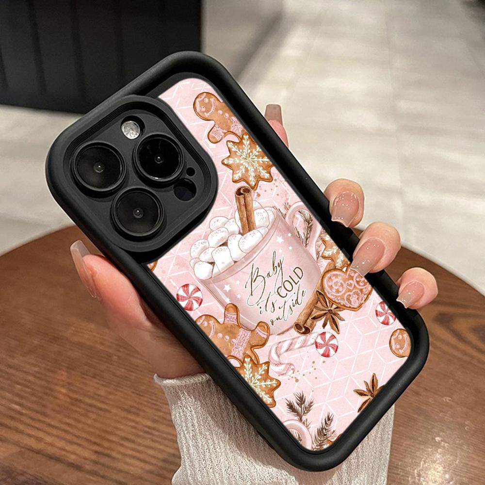 Ae114 Merry Christmas Christmas Tree Art Phone Cases for iPhone 16 14 13 11 Pro Max 15 7 8 6s Plus 12 Mini XR XS Max Angel Eye Ladder Protective Cover