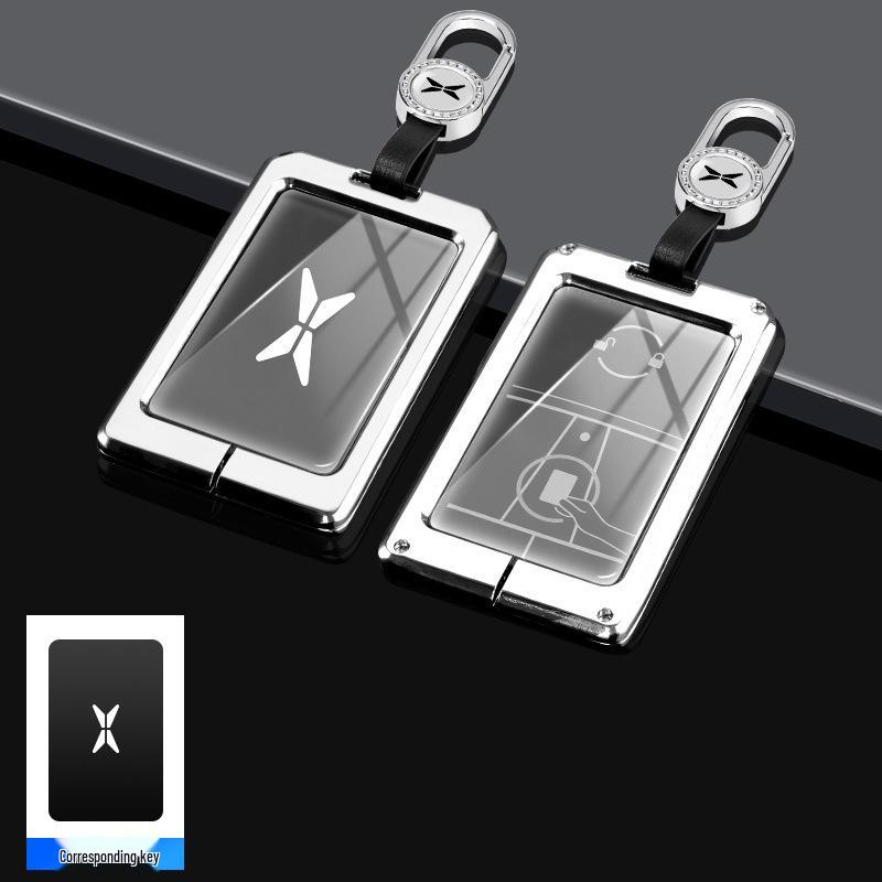 Compatible Key Cover for Xiaopeng 2022 P7/P5, 2021 G3/G3i Models - Unisex Protection & Shell Buckle
