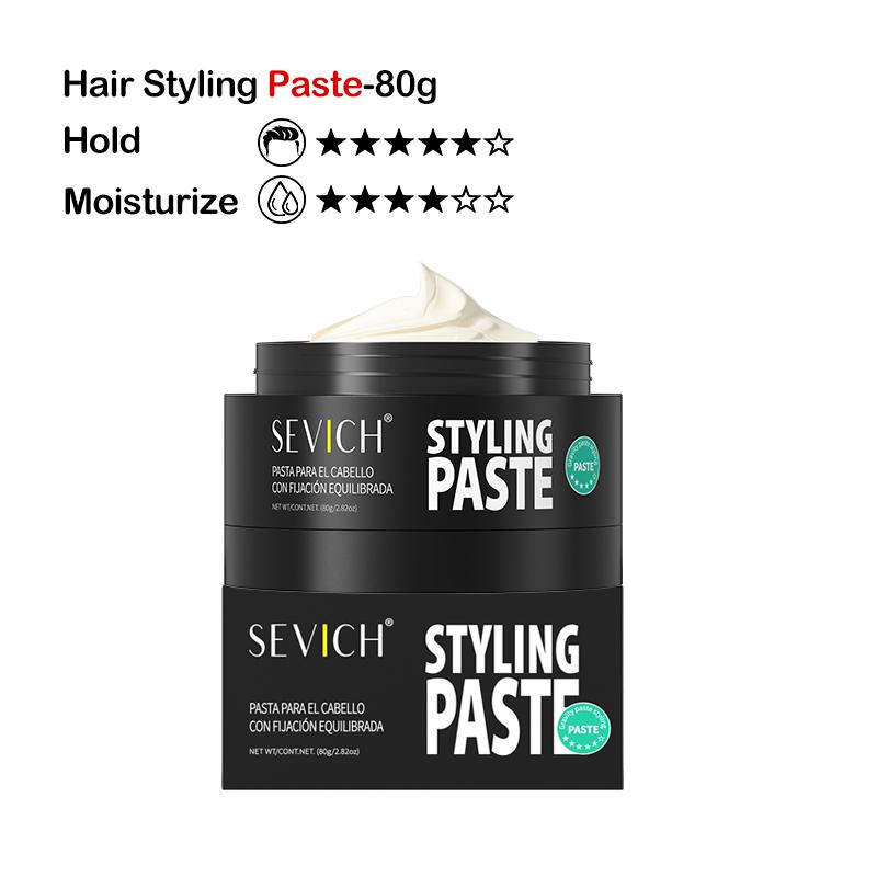 SEVICH 80 g Haarstyling-Matte-Haar-Ton. Dauerhafter Stereotyp-Matt-Ton, starker Halt, einfache Reinigung, praktisch und glatt