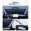 Wigoo 2025 Tesla New Model Y Accessories Windshield Sunshade [OEM Design, 100% Sun Blockage] Foldable Heat Ulation Sunshade With Storage Bag, For