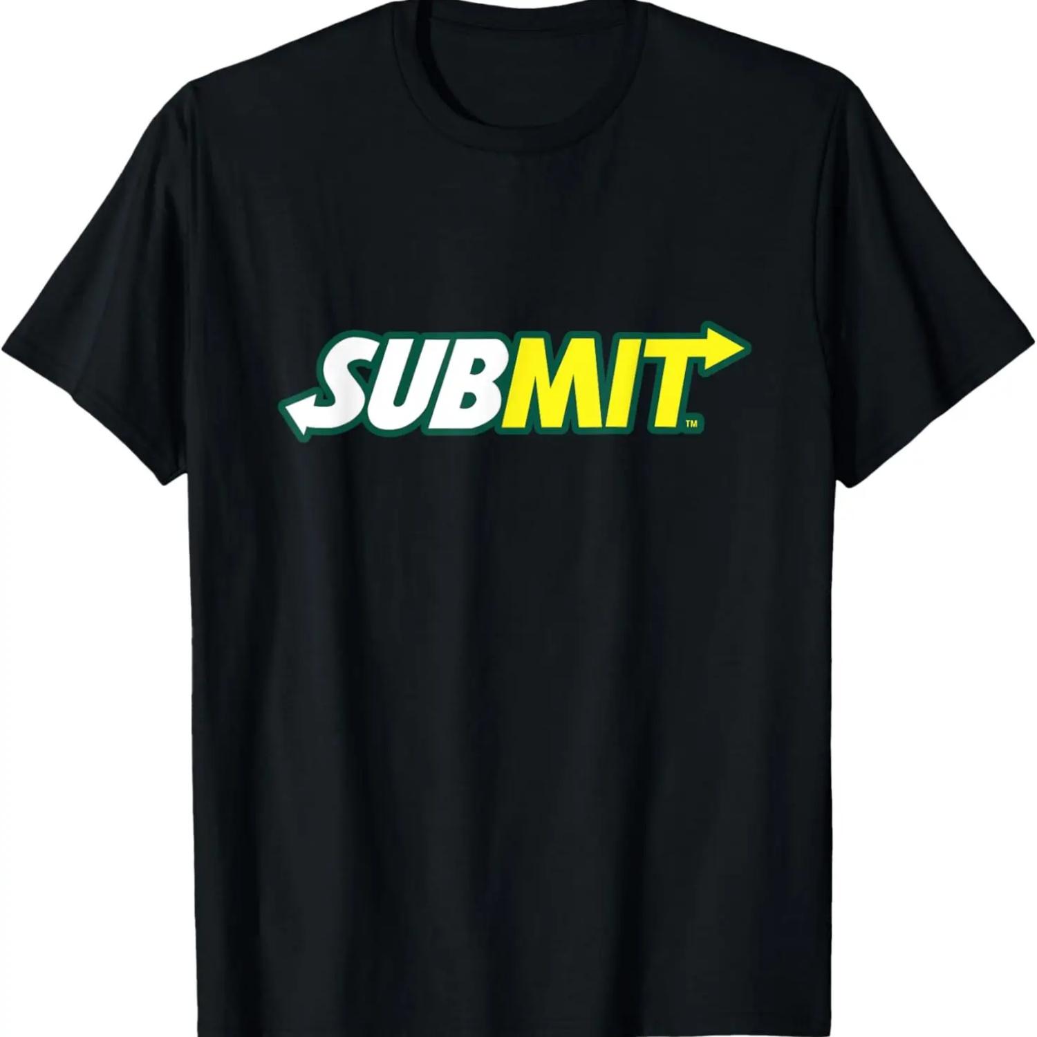 ПОДЧИНИТЬ ФУТБОЛКУ Грэпплинг BJJ MMA NOGI Борцовская Футболка S