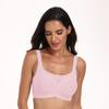 Hot-selling large-size seamless jelly rimless underwear anti-sagging breast bra