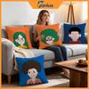 Character Pop Man Cushion Cover Pcs Decorative Covers Soft Cushion Case for Sofa Couch Decor X X Pillowcases