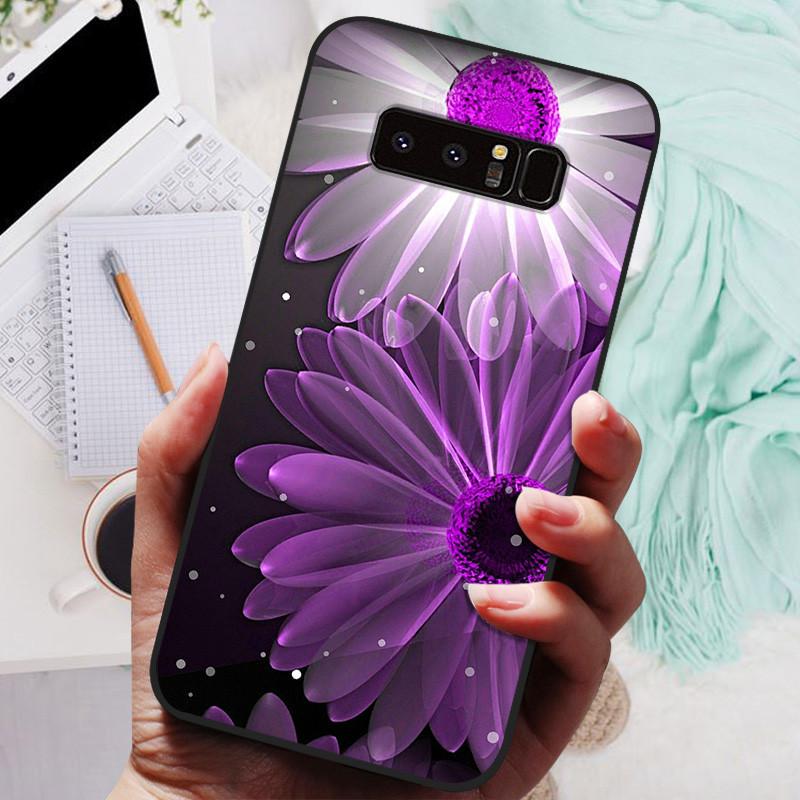 For Samsung Note 8 9 7 5 Case Cover Wolf Cat Animals Silicone Soft Back Cases For Samsung Galaxy Note 9 Note8 Note7 Phone Case