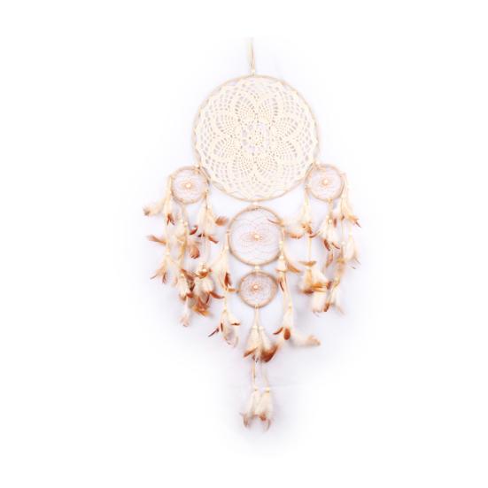 

5 колец перо Ловец снов домашнее настенное украшение украшение ремесло подарок