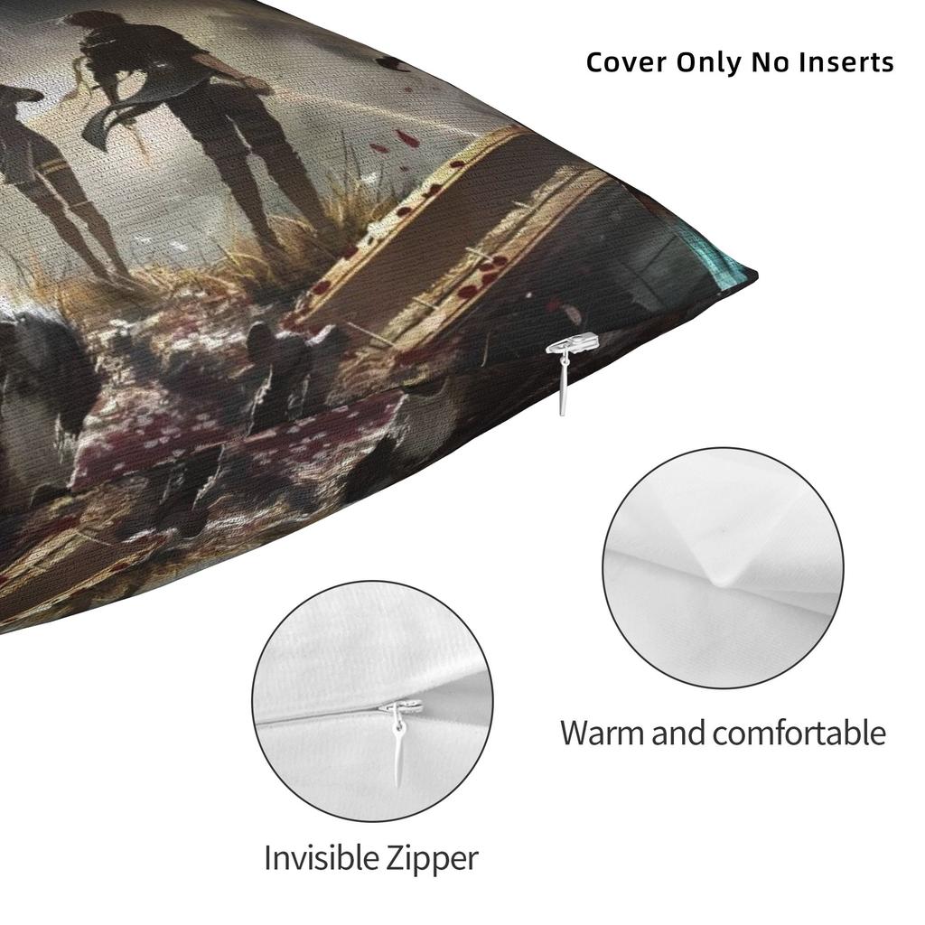 Clair Obscur Expedition 33 Art Pillow Case Novelty Pillow Cover Comfy Pillowcases For Sofa Home Decor