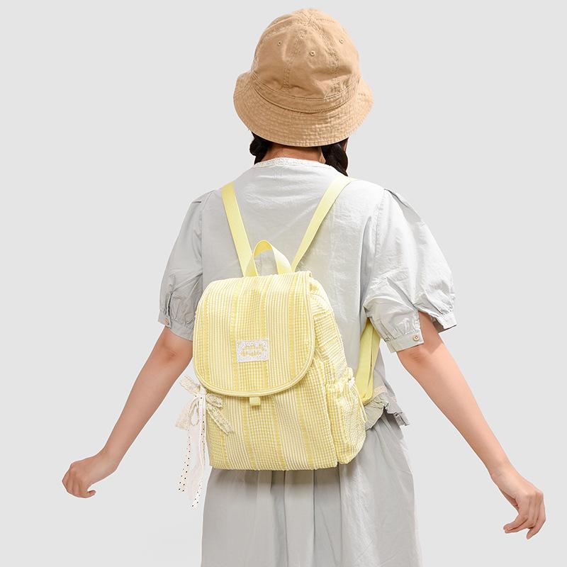 Schoolbag wholesale small backpack new Korean commuter backpack sweet and fresh Ruiying cute simple student lightweight schoolbag