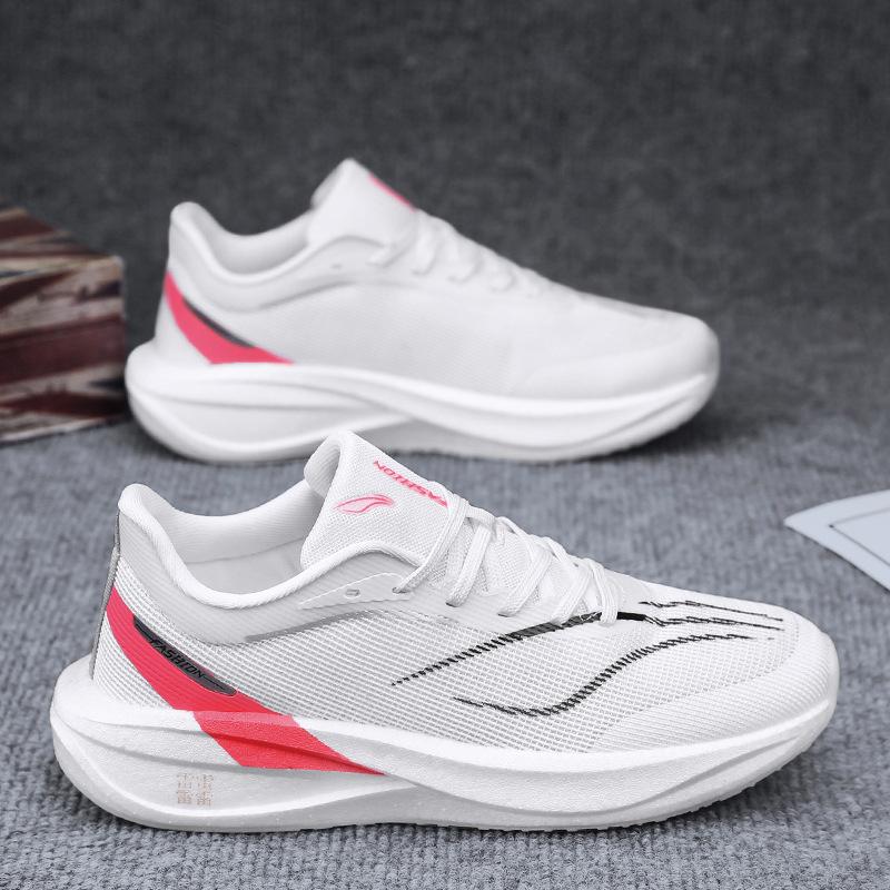 Feidian 5C High Quality 2025 Autumn and Winter Real Explosion + Carbon Plate Lightweight Sports Shoes Friction Sound Outdoor Running Shoes