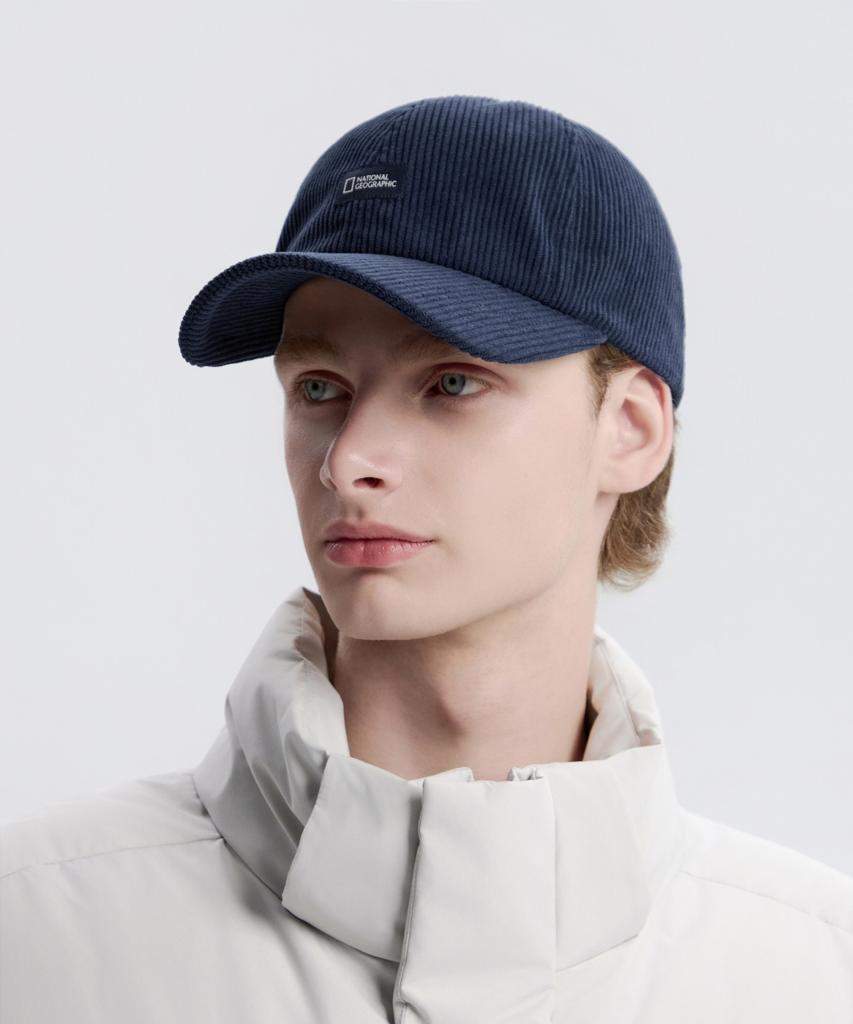NATIONALGEOGRAPHIC N253Aha510 Corduroy Ball Cap Navy