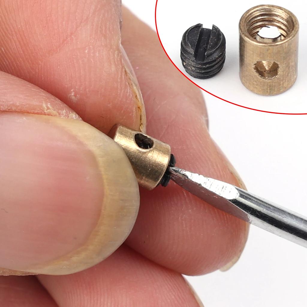 Solderless Throttle Clutch Brake Cable Nipple Universal Motorcycle Adjuster Screw Bolt for Dirt Bike ATV Quad Repair Kit Part