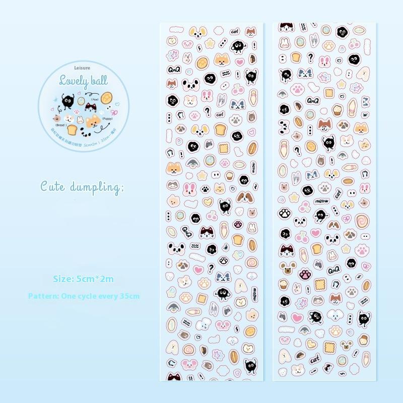 

Каваи Цветочные Животные Фрукты Помадка Вырезная Лента Скрапбукинг Наклейки Наклейки для Ногтей Канцелярские Принадлежности Украшение для DIY Ежедневника