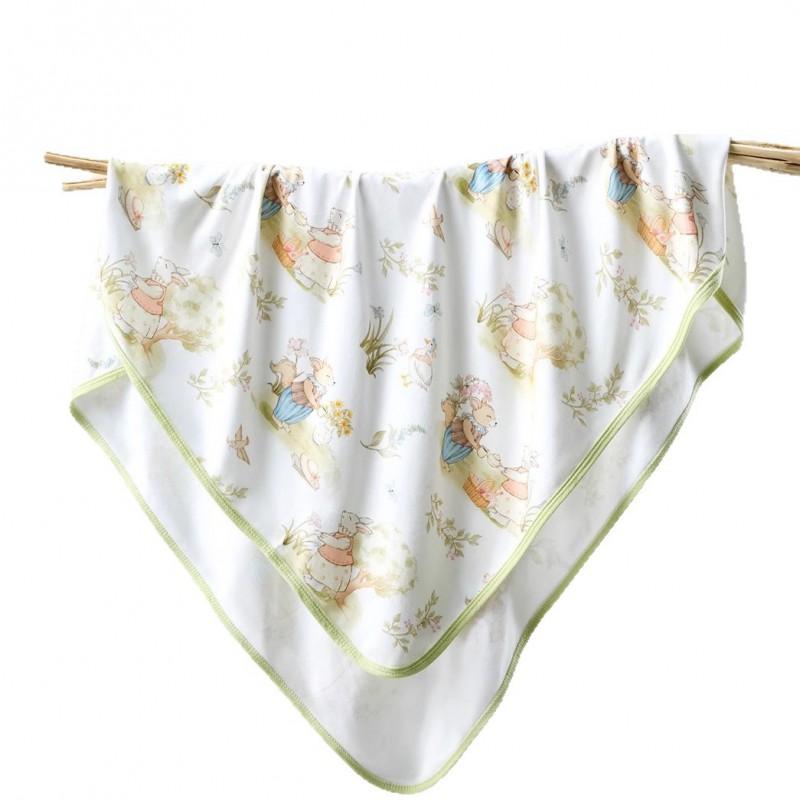 JQ Jingqi Baby Swaddle Blanket 100% Cotton Newborn Wrap Infant Nursery Essential