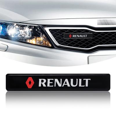 1 szt. Dekoracyjne światła LED do samochodu, stylizacja znaczka na grill przedniej maski dla Dacia Megane 2 3 Duster Koleos Logan Clio Laguna Sandero