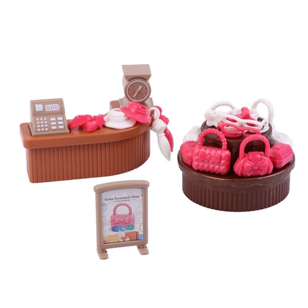 Micro Model Dollhouse Furniture Bedroom Living Mini Furniture Toys Miniature Furniture  Girl Gift