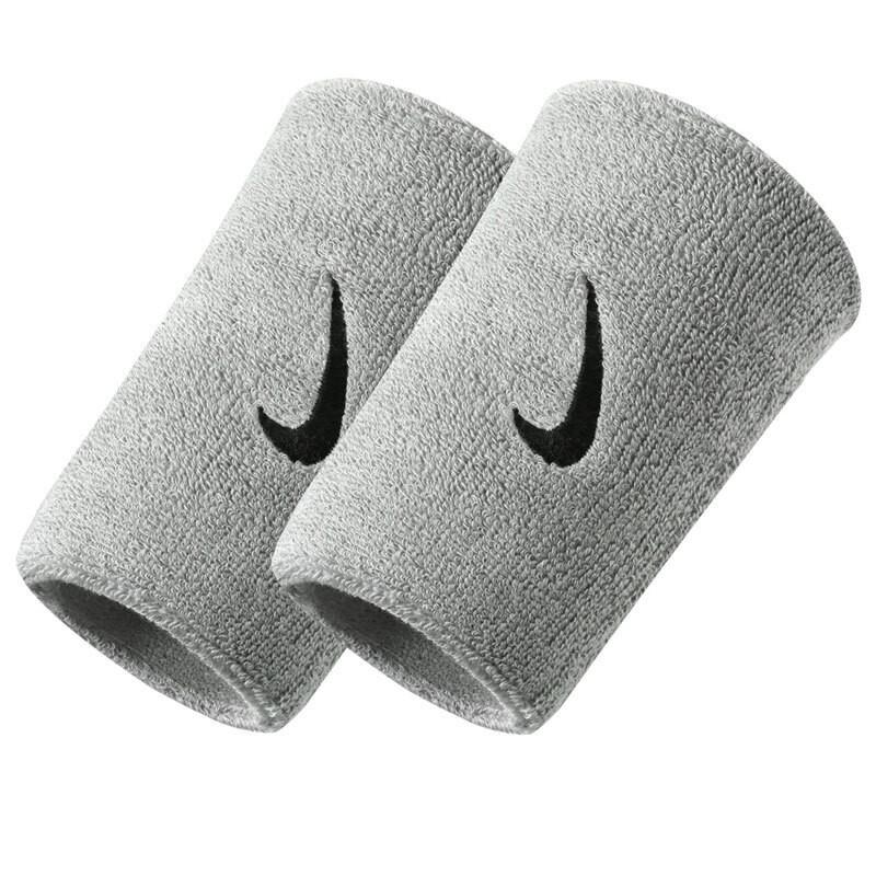 Nike Swoosh Sports Long Wrist Brace Breathable Protective Black White AC2287-639