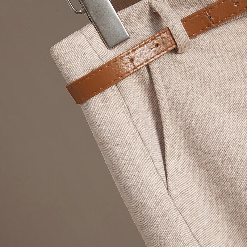 Women's High-Waist Cropped Harem Pants