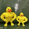 3D Funny Muscles Duck Fun Birthday Gift Office Living Room Decoration Ornament 3D Printed Crafts Angry Duck Gift