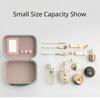 Professional Ladies Cosmetic Bag Portable PU Waterproof Skincare Storage Bag Souvenir Gift Makeup Case for Women