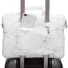 Kinmac 360 Series Laptop Shoulder Bag, White Marble