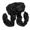 Pantyhose Bonnet Reduce Frizz Locks Braid Bonnets for Sleeping Night Daytime Dual Use Black