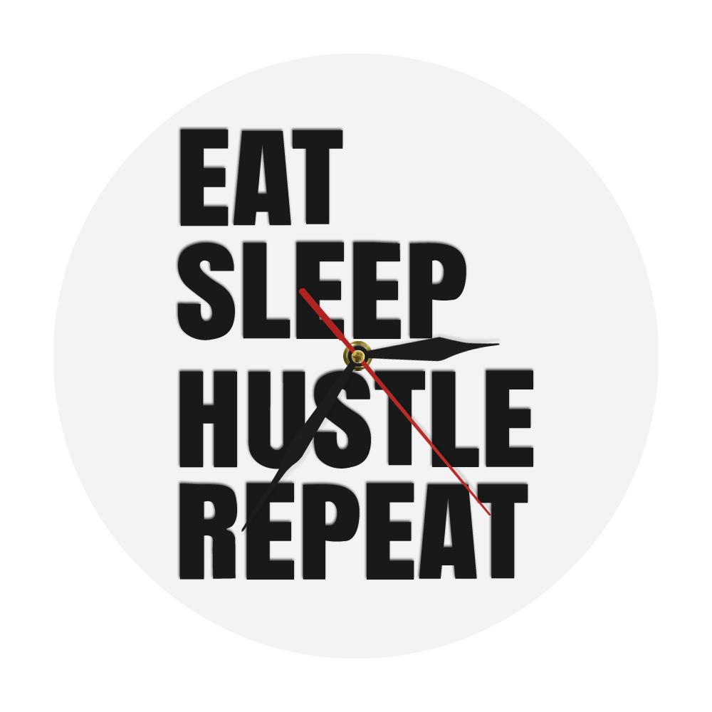 

Ешь, спи, суета, повторяй, мотивационная цитата, настенное искусство, Hustlers, жизнь, настенные часы, предприниматель, офисный настенный декор, современные настенные часы