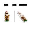 Day Christmas Advent Calendar Box with Acrylic Tree Ornaments, Assorted Multi- Holiday Decor