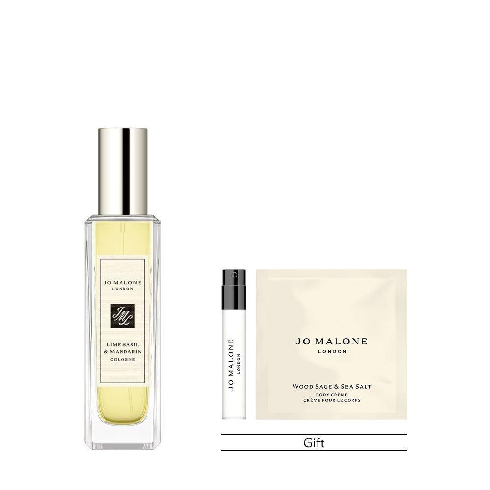 Lime Basil & Mandarin Cologne 30ml (+1 1.5ml Cologne, 1 Body Sachet)