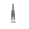 Driver Slot Butterfly Bolt Socket Sleeve Wrench with 1/4 Inch Hex Shank for Electric Screwdrivers In Fastening Bolts and Hooks