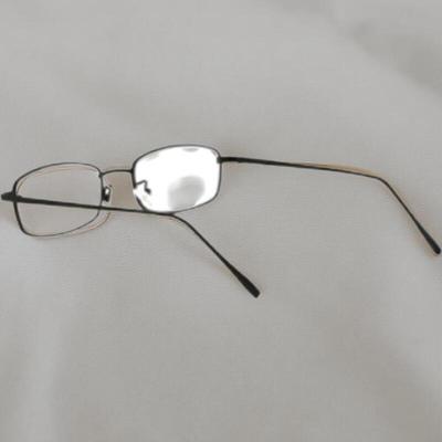 Unisex Steel PVC Square Vintage Retro Glasses