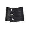 Minigonna Punk Rivettata in Ecopelle da Donna Europea & Americana - Sexy Moda Autunnale