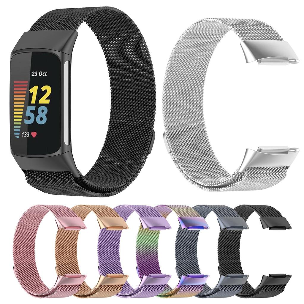 3 Cinturini Sportivi In Nylon Per Fitbit Charge 6 E Charge 5 - Traspiranti, Regolabili, Per Uomo E Donna