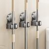 Suction Cup Mop Clips Holder Hook Vacuum Sucker Mop Broom Brush Hanger Storage Rack Kitchen Bathroom Organizer Shelf Accessories