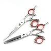 Naipusen 720° Rotating Hairdressing Scissors Set - Straight, Thinning & Bang Shears