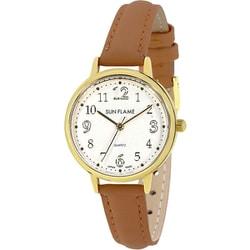 Sun Flame JF4D0009 Unisex Wrist Watch JF4D0009-BR JF4D0009-PI JF4D0009-GY Gift Casual Business Sports Student