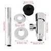 Urinal Toilet Flush Valve Button Type Manual Delay Automatic Shutoff Urinal Flushing Valve For Public Toilets Restroom Accessory