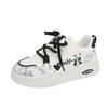 2025 little white shoes women's spring new Korean version ins female students leisure sports versatile board shoes street auction P308