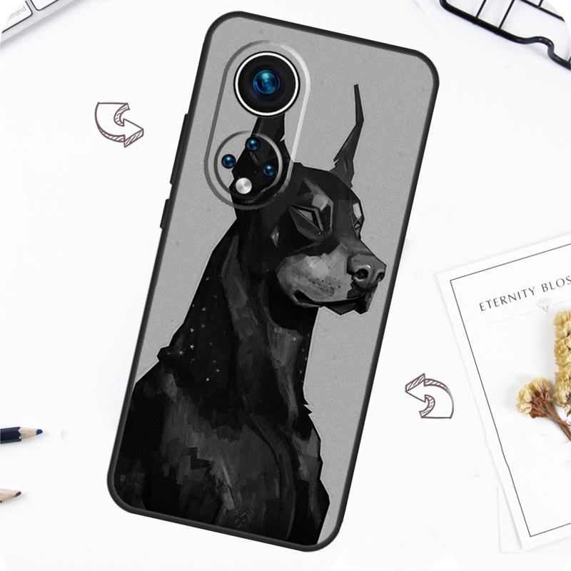 Animal Doberman Dog Case For Honor Magic 7 5 6 Lite Honor 200 Pro X8b X9a X8a X8 X9 X9c X9b 50 70 90 Lite Cover